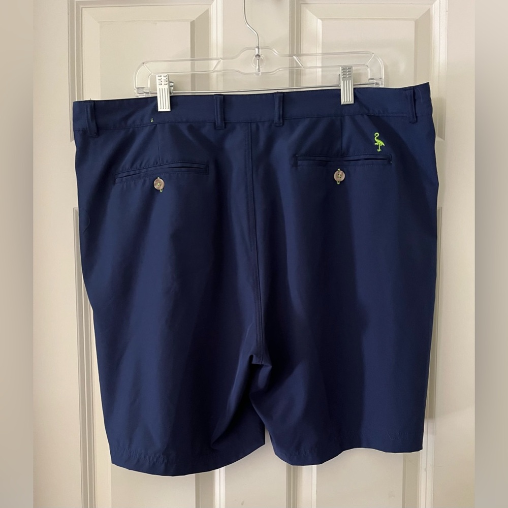 Men’s Tailorbyrd Performance Shorts Classic Fit SPF 30 blue size 38 Golf